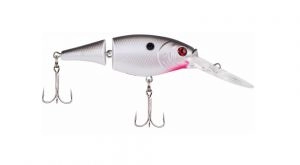 Wobler Flicker Shad Jointed 7cm Pearl White